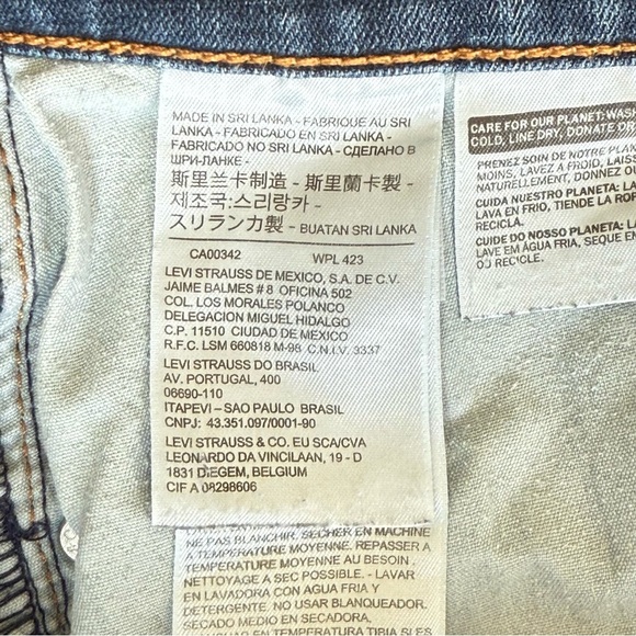 Levi’s Classic Boot Medium wash women’s 14M W32 L30 - Picture 12 of 14